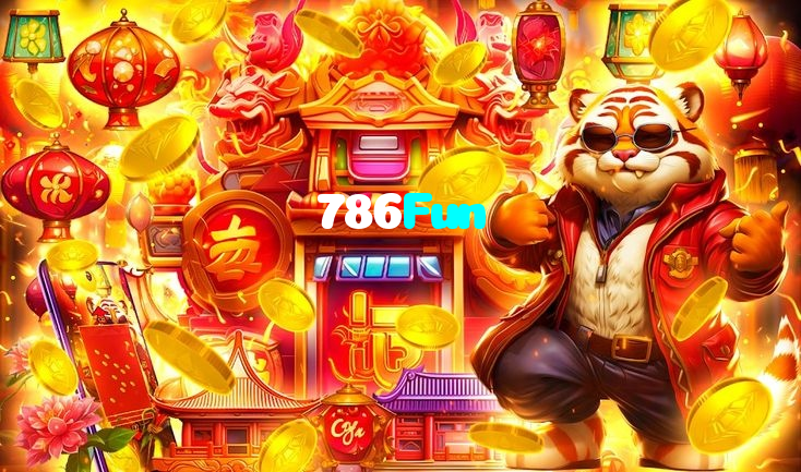 786Fun casino presented on mobile device in Pakistan with slots and live games